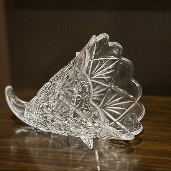 Marquis Waterford Horn of Plenty Cornucopia Centerpiece Crystal - Picture 3 of 13